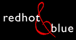 Redhot & Blue logo