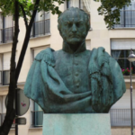 Buste de José Artigas par Zorrilla de San Martin - Place de L'Uruguay à Paris 